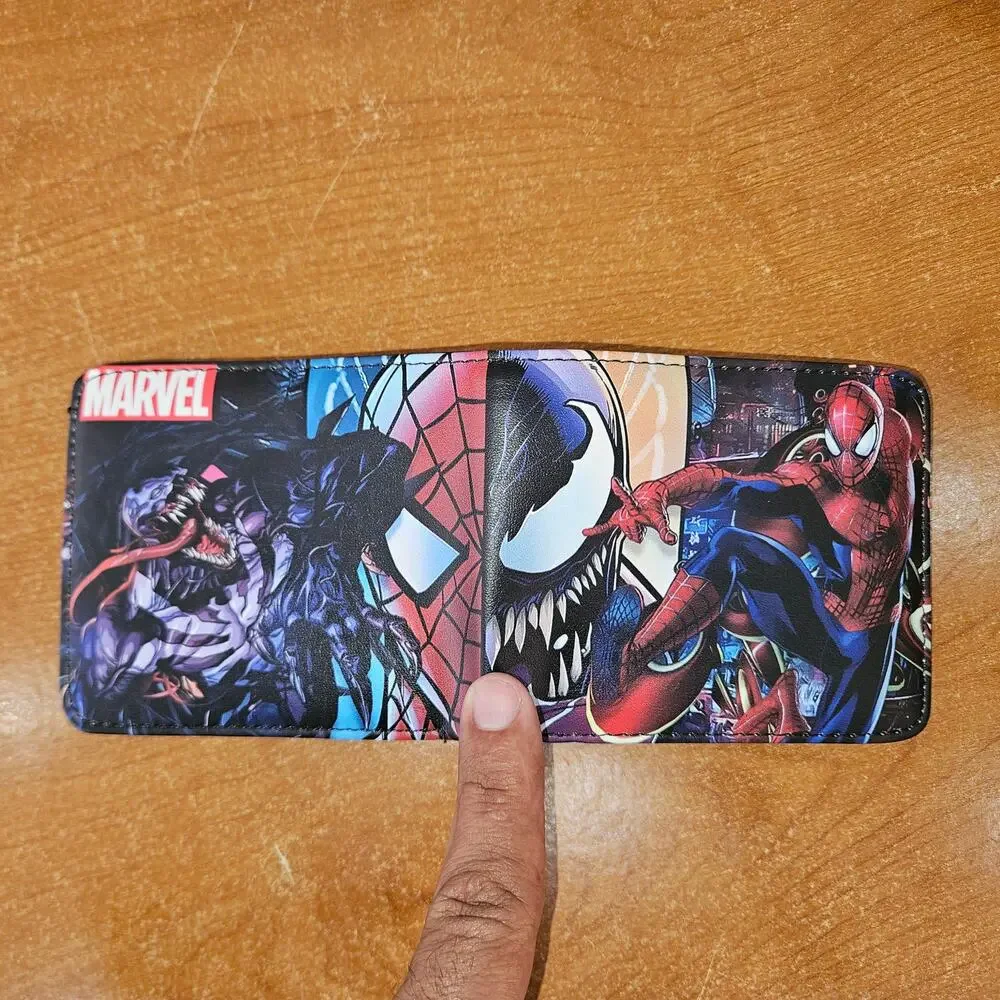 Spider-Man vs Venom Bifold Wallet — Marvel's Greatest Rivalry Guards Your Cash